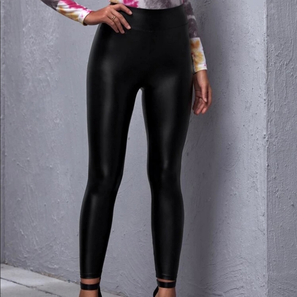 Faux Leather Leggings